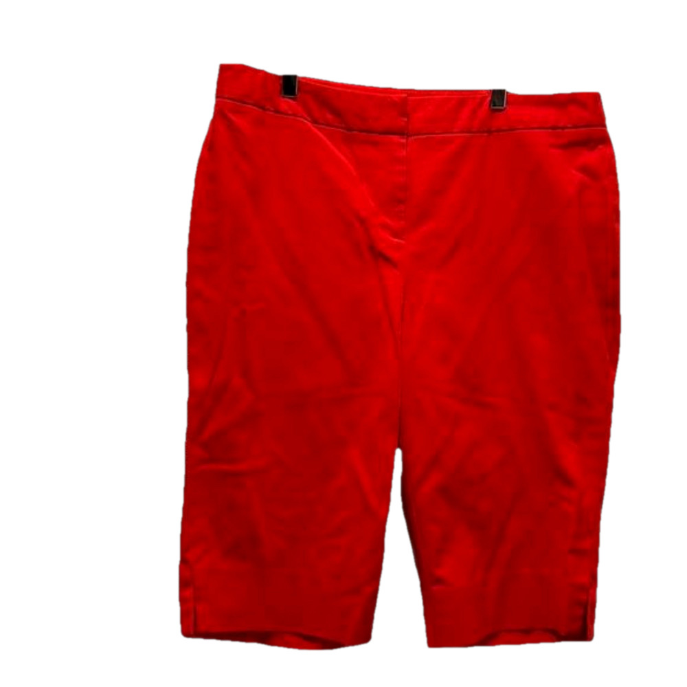 Rafaella curvy  red short size 14 GUC